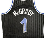 MAGIC TRACY MCGRADY SIGNED BLACK AUTHENTIC M&N 2003-04 JERSEY L BECKETT 216979