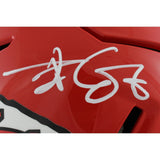 Travis Kelce Signed Kansas City Chiefs SB LVII SpeedFlex Helmet Beckett 49089