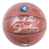 Stephon Marbury Signed NBA T'Wolves Wilson Logo Basketball Starbury BAS