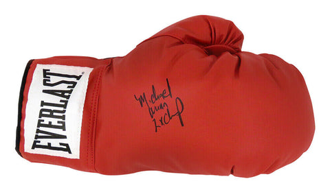 Michael Nunn Signed Everlast Red Boxing Glove w/2x Champ - (SCHWARTZ SPORTS COA)