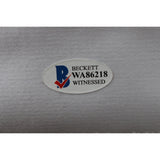 Baker Mayfield Autographed/Signed Pro Style size XL Red Jersey Beckett 50299