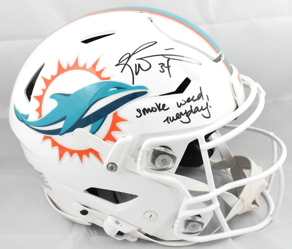 Ricky Williams Autographed Miami Dolphins F/S Speedflex Helmet - Beckett W Holo