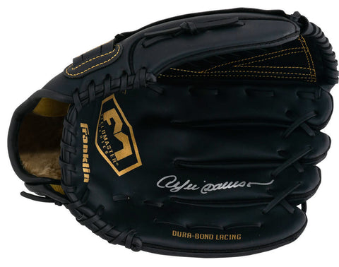 Andre Dawson Signed Franklin Fieldmaster Black Baseball Fielders Glove -(SS COA)