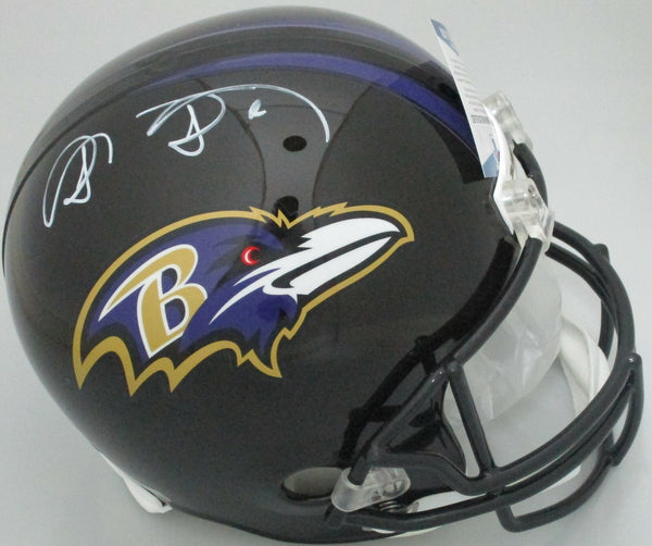 Ravens SHANNON SHARPE Signed Full Size Replica Helmet AUTO - HOF - Beckett