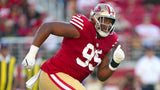 Alfred Collins Signed 49ers Throwback Jersey (Beckett) San Francisco Def. Tackle