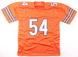 Brian Urlacher Signed Chicago Bears Throwback Jersey (Beckett) HOF / Linebacker