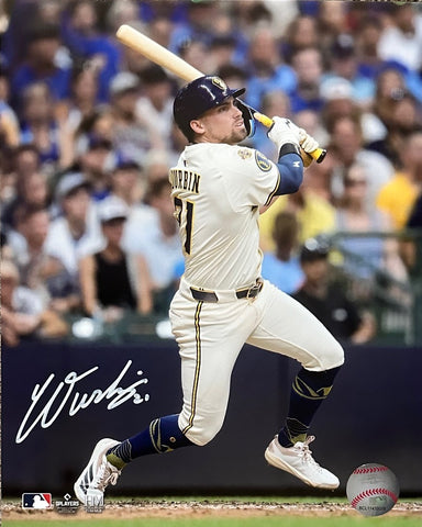 CALEB DURBIN - Milwaukee Brewers - Signed 8x10 Photo #1 AUTO