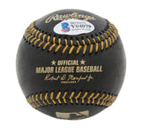 Ronald Acuna Signed Atlanta Braves Rawlings OML Black Baseball w- "Acuna Matata"