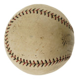 Babe Ruth Yankees 1920s Signed Official Spalding NL Baseball JSA ZZ44369