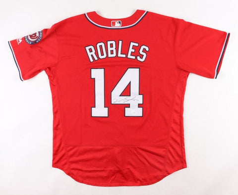 Victor Robles Signed Washington Nationals Jersey (JSA COA) 2019 World Series OF
