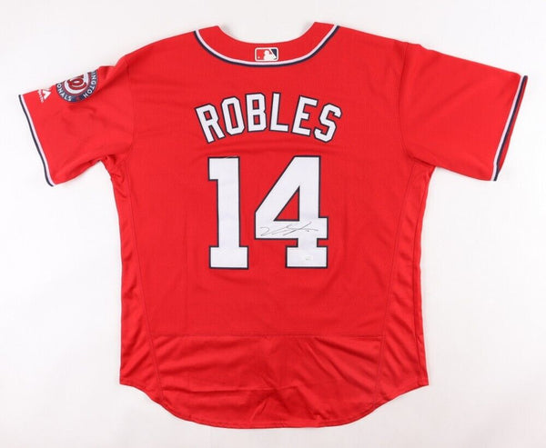 Victor Robles Signed Washington Nationals Jersey (JSA COA) 2019 World Series OF