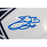 Emmitt Smith Autographed Dallas Cowboys F/S Helmet 22 Alt Beckett Witness 51028