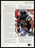 Junior Seau Autographed Magazine Page San Diego Chargers Beckett BAS #AE16547