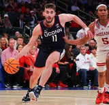 Alex Karaban Signed UConn Huskies Jersey (Beckett) 2xNational Champs 2023 & 2024
