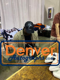 Demarcus Ware Autographed Dallas Cowboys Logo Football Beckett Witness 56377