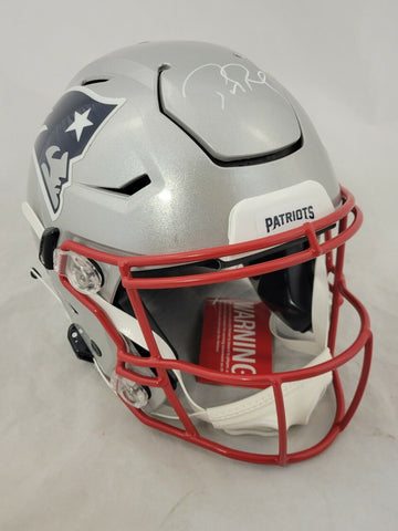 TOM BRADY SIGNED NEW ENGLAND PATRIOTS SPEEDFLEX AUTHENTIC HELMET FANATICS COA