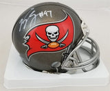 Vinny Curry Signed Tampa Bay Buccaneers Mini Helmet (PSA/DNA COA)