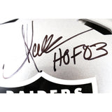 Marcus Allen Autographed Las Vegas Raiders Authentic Helmet HOF Fanatics 51885
