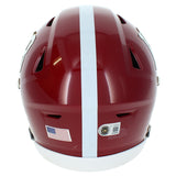 DeVonta Smith Autographed Alabama Crimson Tide Speedflex Midi Helmet Beckett