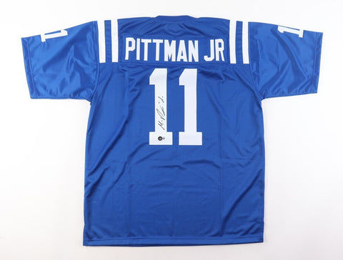 Michael Pittman Jr. Signed Indianapolis Colts Jersey (Beckett) 2020 2nd Round Pk