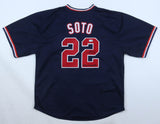 Juan Soto Signed Washington Nationals Jersey Inscribed "2019 WS Champs"/ Beckett