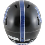 Marshall Faulk Autographed Indianapolis Colts 23 Alt F/S Helmet Beckett 49244