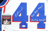 Paul Reed Signed Philadelphia 76ers Jersey "Out the Mud" & "Philly Tough JSA COA