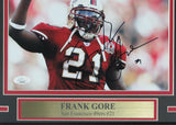 Frank Gore San Francisco 49ers Signed/Auto 8x10 Photo Framed JSA 163331