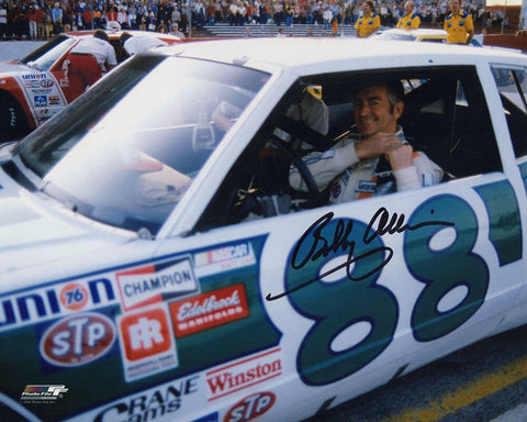 Bobby Allison Signed In Racecar 8x10 Photo - (SCHWARTZ COA)