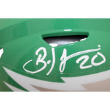 Brian Dawkins Signed Philadelphia Eagles Helmet Speedflex Alt 23 Beckett W 58604