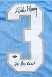 Eddie Murray Signed Detroit Jersey Inscribed "2xPro Bowler"(Schwartz COA) Kicker