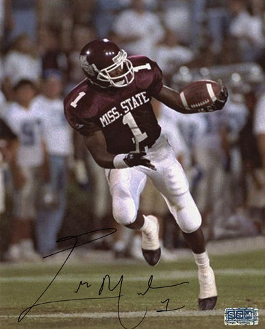 ERIC MOULDS AUTOGRAPHED SIGNED MISSISSIPPI STATE BULLDOGS 8x10 PHOTO COA