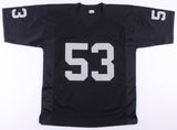 Rod Martin Signed Oakland Raiders Jersey (Pro Player) 2xSuper Bowl Champion L.B.