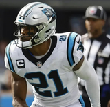 Jeremy Chinn Signed Panthers Jersey (Beckett) Carolina 2020 2nd Rnd Draft Pck DB