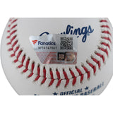 Carlton Fisk Autographed/Signed Boston Red Sox OML Baseball HOF Fanatics 51575