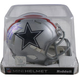Randy White Autographed Dallas Cowboys 1976 TB Mini Helmet HOF Beckett 54283