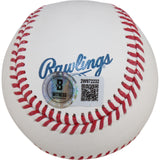 Jim Thome Autographed/Signed Cleveland Indians HOF OML Baseball Beckett 50928