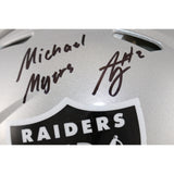 Ashton Jeanty Autographed Las Vegas Raiders Pro Helmet Michael Meyers BAS 53216