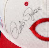 Pete Rose Signed Reds Adjustable Hat (Hollywood Collectibles) All Time Hit King