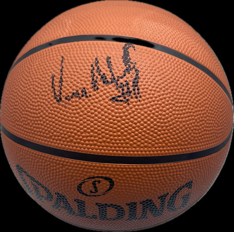 Vernon Maxwell Signed Basketball Autographed Houston Rockets