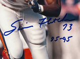 Simon Fletcher Authographed 8x10 Photo Inscribed "85-95" with Plaque JSA COA