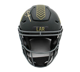 Eric Dickerson Signed Los Angeles Rams Speed Flex Authentic STS 4 NFL Helmet