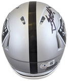 Raiders Sebastian Janikowski Authentic Signed Speed Mini Helmet BAS Witnessed