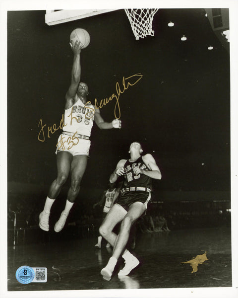UCLA Fred Slaughter Authentic Signed 8x10 Photo Autographed BAS #BW70778