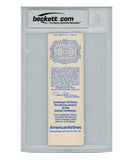 Randy White Signed Dallas Cowboys 12/14/86 Ticket Stub Beckett 40725