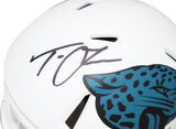 Trevor Lawrence Autographed Jacksonville Jaguars Lunar Mini FAN 39879