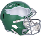 Jalen Hurts Autographed Eagles Speed Kelly Green Full Size Speed Helmet Fanatics