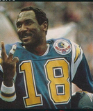 Charlie Joiner Signed San Diego Chargers Jersey (JSA) 3xPro Bowl Wide Receiver