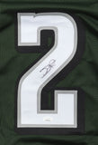 Jalen Hurts Signed Eagles Green Jersey (JSA) Philadelphia Q B. / Oklahoma