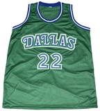 DALLAS MAVERICKS ROLANDO BLACKMAN SIGNED #22 GREEN BASKETBALL JERSEY TRISTAR